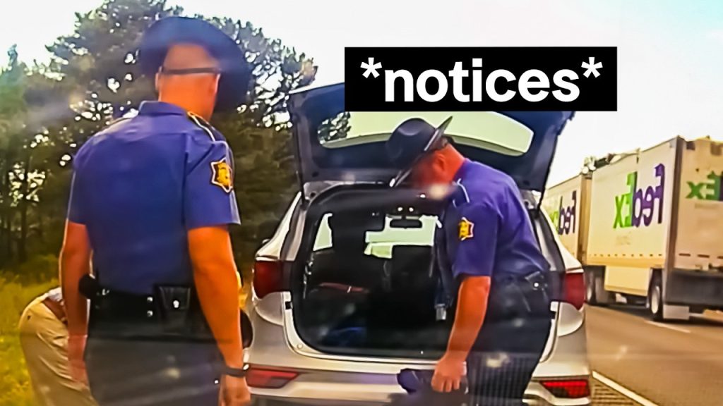 Genius Trooper Puts An End To M Drug Mule Run Instantly