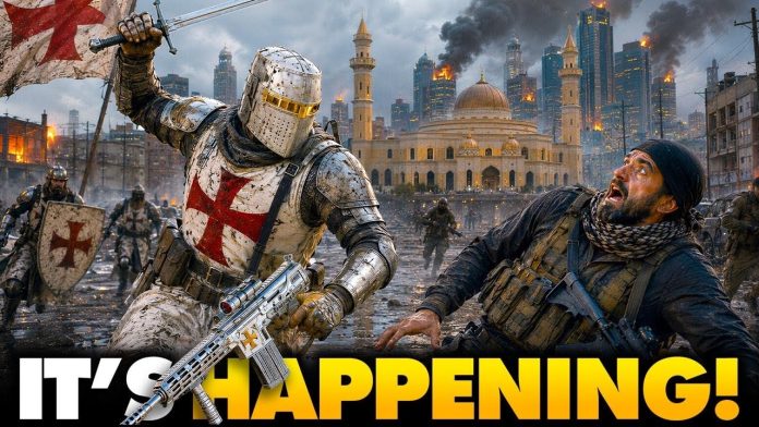 Thousands of Christian Activists Demand New CRUSADE, Mass Protest in Muslim Conquered Michigan City