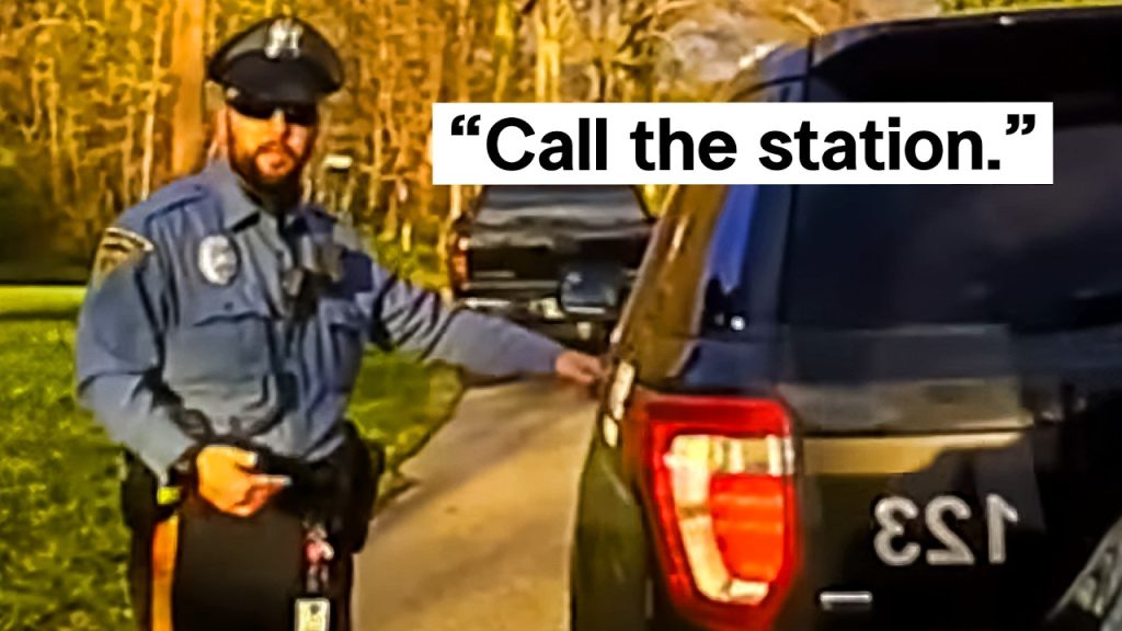 Intoxicated Lieutenant Gets Humbled By His Own Department