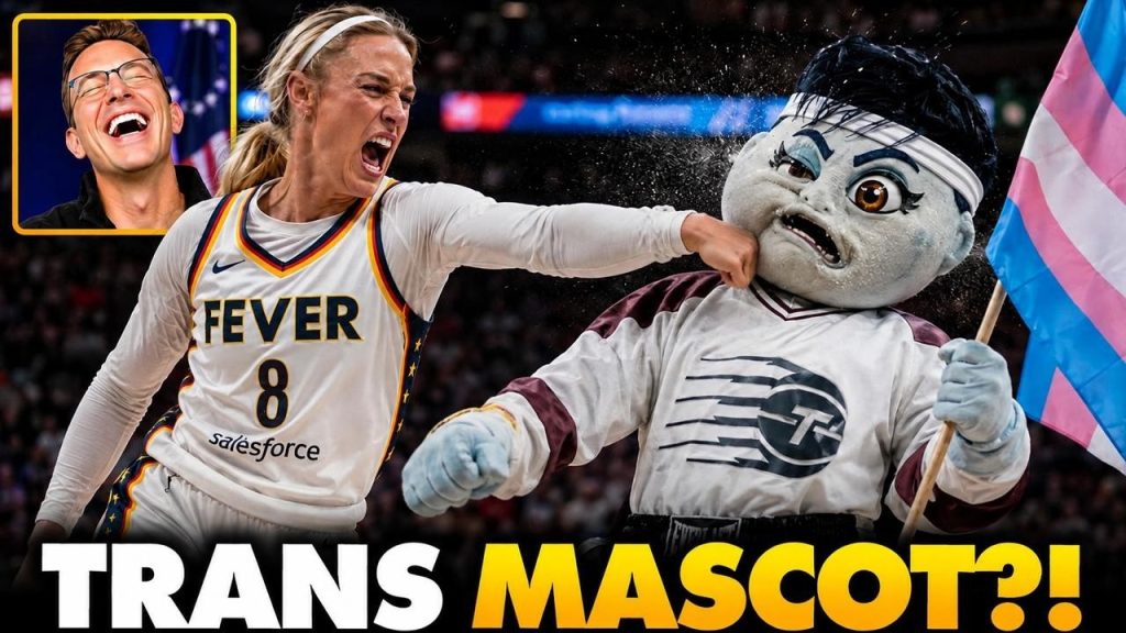 WNBA Unveils New TRANS Mascot Live On-Court to TROLL Sophie Cunningham | Leauge Spirals into CHAOS…